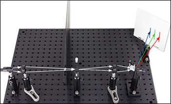 Prism-Based Spectrometer Setup