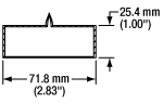 Borosilicate Cell Dimensions