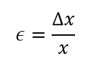 Strain Equation