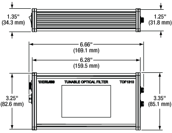 Drawing of a TOF filter