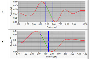 Position Calibration Screenshot