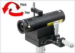Micrometer Pitch Yaw Platform