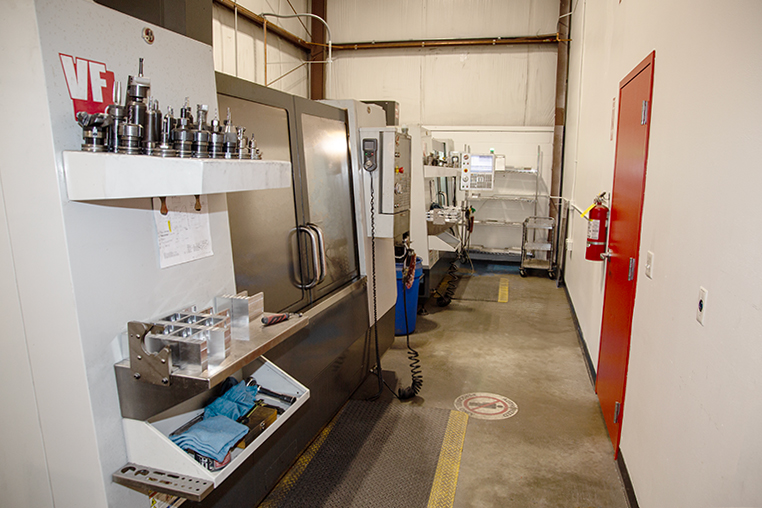 The machine shop at our Sparta, NJ site.