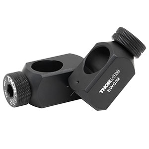 SWC/M - 回転式ポストクランプ、360°連続調整可能、5 mm六角穴(ミリ規格)