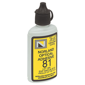 NOA81 - UV高速硬化接着剤、28g