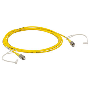 P1-630A-FC-2 - Single Mode Patch Cable, 633 - 780 nm, FC/PC, Ø3 mm Jacket, 2 m Long
