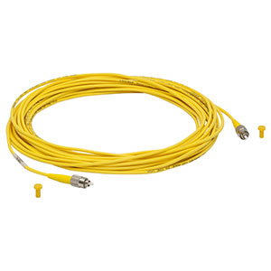 P1-1550A-FC-10 - Single Mode Patch Cable, 1460-1620 nm, FC/PC, Ø3 mm Jacket, 10 m Long