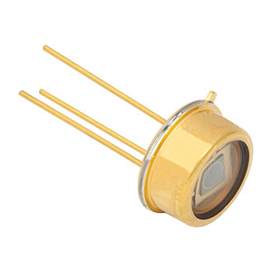 FGA21 - InGaAs Photodiode, 25 ns Rise Time, 800-1700 nm, Ø2 mm Active Area