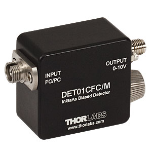DET01CFC/M - 1.2 GHz InGaAs FC/PC-Coupled Photodetector, 800 - 1700 nm, M4 Tap