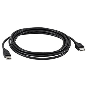 USB-C-180 - 4.57 m、USB2.0 Type-A 延長ケーブル、黒