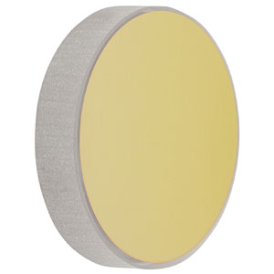 CM508-050-M01 - Ø2in Gold-Coated Concave Mirror, f = 50.0 mm