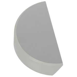 BBD1-E02 - Ø1in Broadband Dielectric D-Shaped Mirror, 400 - 750 nm