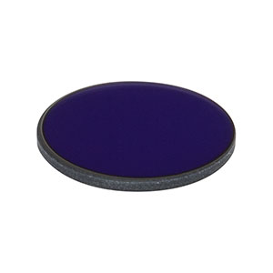 NE10B-B - Ø25 mm Neutral Density Filter, AR Coated: 650 - 1050 nm, OD: 1.0