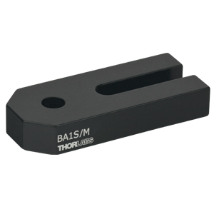 BA1S/M - 取付けベース、25 mm x 58 mm x 10 mm(ミリ規格)
