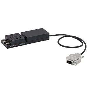 MTS25-Z8 - 移動量0.98インチ電動移動ステージ、#8-32＆#4-40タップ穴(インチ規格)