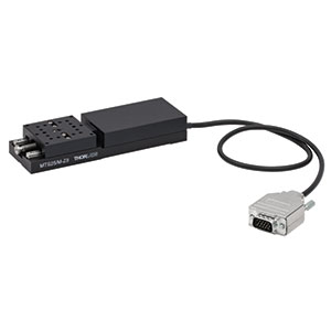 MTS25/M-Z8 移動量25 mm電動移動ステージ、M4＆M3タップ穴(ミリ規格)