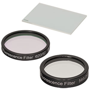 MDF-CY3.5 - Cyanine Excitation, Emission, and Dichroic Filters (Set of 3) 