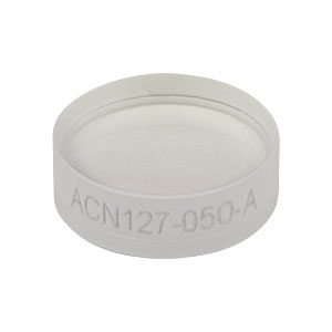 ACN127-050-A - f = -50 mm, Ø1/2in Achromatic Doublet, ARC: 400 - 700 nm