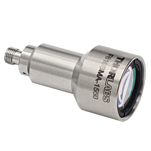 F810SMA-1550 - 1550 nm SMA Collimation Package, NA = 0.24, f = 37.13 mm