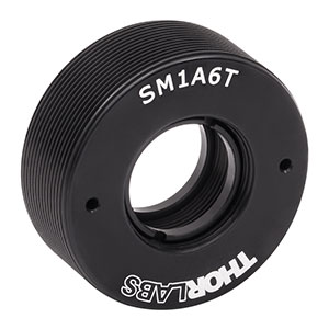 SM1A6T - ネジ変換アダプタ、SM1外ネジ＆SM05内ネジ、長さ10.2 mm