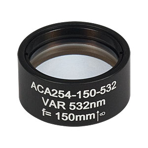 ACA254-150-532 - High-Power Air-Spaced Doublet, 532 nm, f = 150 mm