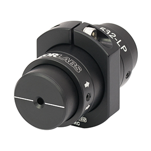 IO-3-532-LP - フリースペース型アイソレータ、532 nm、最大ビームØ2.7 mm、最大3 W(インチ規格)
