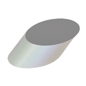 BBE05-E02 - 1/2in Broadband Dielectric Elliptical Mirror, 400 - 750 nm