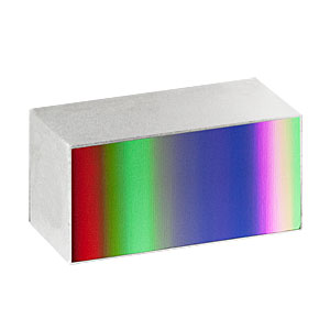 GR1325-30035 - Ruled Reflective Diffraction Grating, 300/mm, 3.5 µm Design Wavelength, 12.5 x 25.0 x 9.5 mm