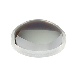 LA1540-633 - f = 15.0 mm, Ø1/2in, N-BK7 Plano-Convex Lens, 633 nm V-Coat