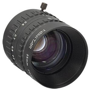 MVL25HS - 25 mm EFL, f/0.95, for 1in C-Mount Format Cameras, with Lock