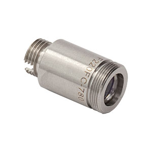 F220FC-780 - 780 nm, f = 11.07 mm, NA = 0.26 FC/PC Fiber Collimation Pkg.