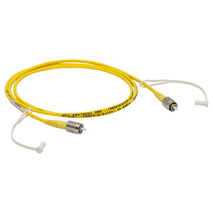 P1-830A-FC-1 - Single Mode Patch Cable, 830 - 980 nm, FC/PC, Ø3 mm Jacket, 1 m Long