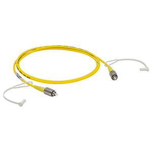 P1-SMF28E-FC-1 - Single Mode Patch Cable, 1260-1625nm, FC/PC, Ø3mm Jacket, 1m Long