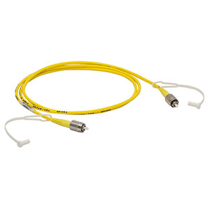 P1-780A-FC-1 - Single Mode Patch Cable, 780 - 970 nm, FC/PC, Ø3 mm Jacket, 1 m Long