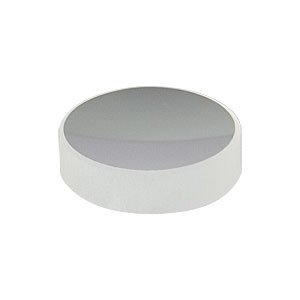 CM127-012-E02 - Ø1/2in Dielectric-Coated Concave Mirror, 400 - 750 nm, f = 12 mm