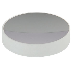 CM508-100-E02 - Ø2in Dielectric-Coated Concave Mirror, 400 - 750 nm, f = 100 mm