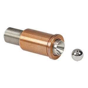 P25SB100L - 精密アジャスタ＆ブッシュ、ボールベアリング付き、長さ25.4mm
