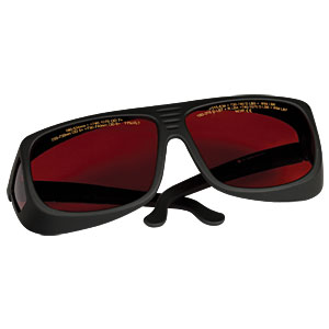 LG12 - レーザ保護メガネ、アンバーレンズ、可視光透過率：11%、ユニバーサルタイプ