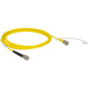 P1-SMF28EAR-2 - SM Patch Cable, AR-Coated FC/PC to Uncoated FC/PC, 1260 - 1620 nm, 2 m Long