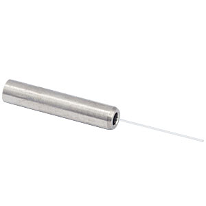 CFM22L10 - Fiber Optic Cannula, Ø2.5 mm SS Ferrule, Ø200 µm Core, 0.22 NA, L=10 mm