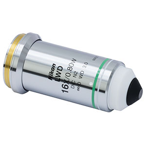 N16XLWD-PF - 16X Nikon CFI LWD Plan Fluorite Objective, 0.80 NA, 3.0 mm WD
