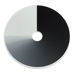 NDC-50C-2-A - Unmounted Continuously Variable ND Filter, Ø50 mm, OD: 0.04 - 2.0, ARC: 350 - 700 nm