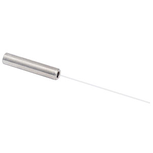 CFM12L20 - Fiber Optic Cannula, Ø2.5 mm SS Ferrule, Ø200 µm Core, 0.39 NA, L = 20 mm