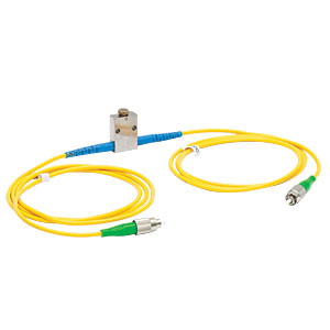 VOA850-APC - SM Variable Attenuator, 850 nm, 50 dB, In-Line, FC/APC Connectors