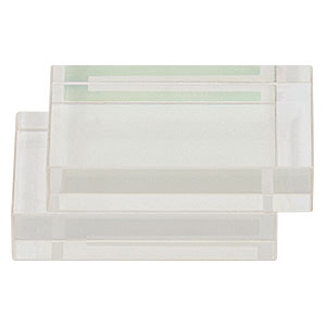LCC1324-A - 10 mm x 10 mm 液晶用セル空容器、20 µm間隔、PI配向層無し