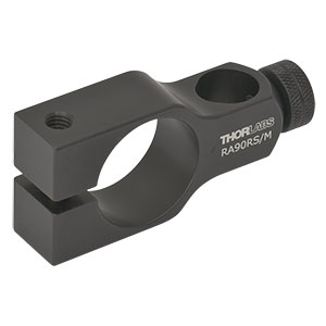 RA90RS/M - 直角クランプ、Ø25 mmポストとØ12.7 mmポスト接続用(ミリ規格)
