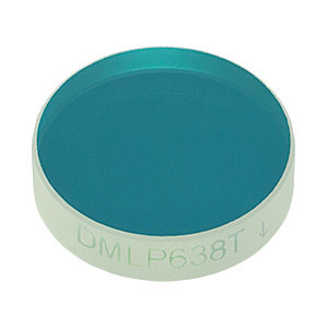 DMLP638T - Ø1/2" Longpass Dichroic Mirror, 638 nm Cut-On