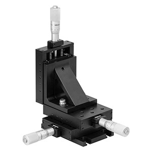 PT3/M - XYZ移動ステージ、移動量25mm、標準マイクロメータ付き(ミリ規格)