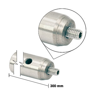 TR300/M-JP - Ø12 mmポスト、長さ300 mm、日本向け(ミリ規格)