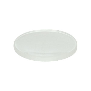 LA4158 - f = 250.9 mm, Ø1in UV Fused Silica Plano-Convex Lens, Uncoated